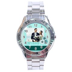 wedding - Stainless Steel Analogue Watch wedding - Stainless Steel Analogue Watch
