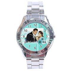 wedding - Stainless Steel Analogue Watch wedding - Stainless Steel Analogue Watch
