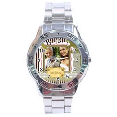 wedding - Stainless Steel Analogue Watch wedding - Stainless Steel Analogue Watch