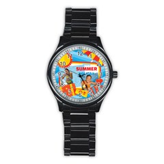 summer - Stainless Steel Round Watch summer - Stainless Steel Round Watch
