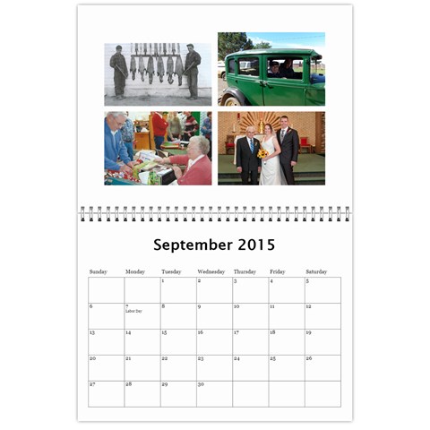 Vetter Calendar 15 Sep 2015