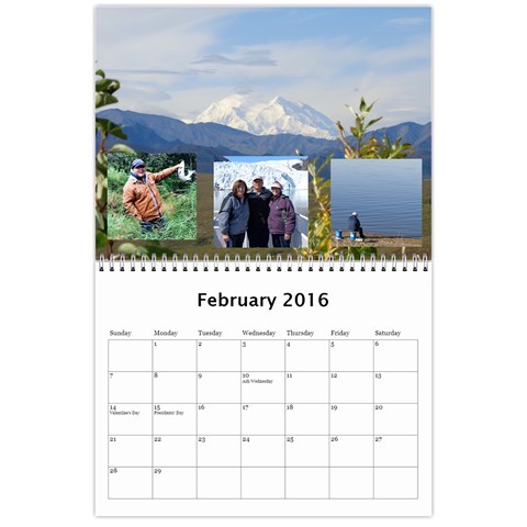 Vetter Calendar 15 Feb 2016