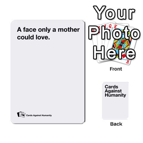 Reptiles Cah Cnp White Deck 55 Front - Heart8