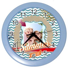 summer (4 styles) - Color Wall Clock