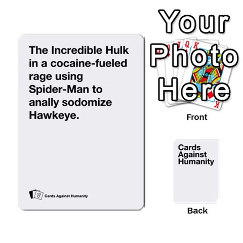 Spasmicpuppy White Cards Against Humanity Deck 1 By Spasmicpuppy Front - Heart6