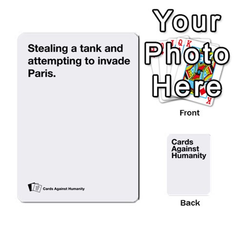 Spasmicpuppy White Cards Against Humanity Deck 1 By Spasmicpuppy Front - Heart8