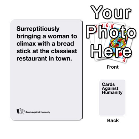 Queen Spasmicpuppy White Cards Against Humanity Deck 1 By Spasmicpuppy Front - ClubQ