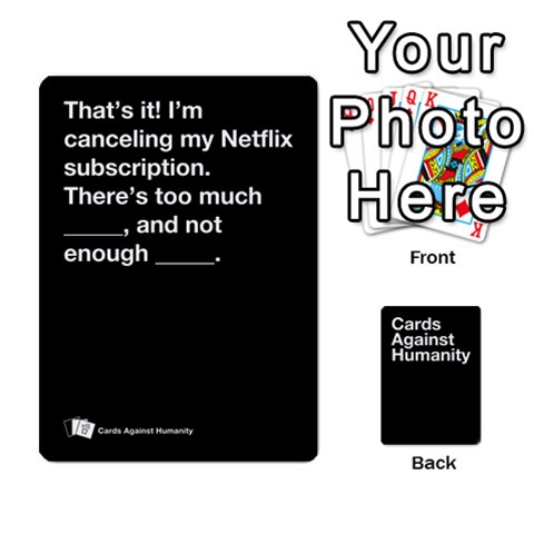Spasmicpuppy Cards Against Humanity Black Deck By Spasmicpuppy Front - Spade2