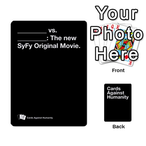 Spasmicpuppy Cards Against Humanity Black Deck By Spasmicpuppy Front - Heart8
