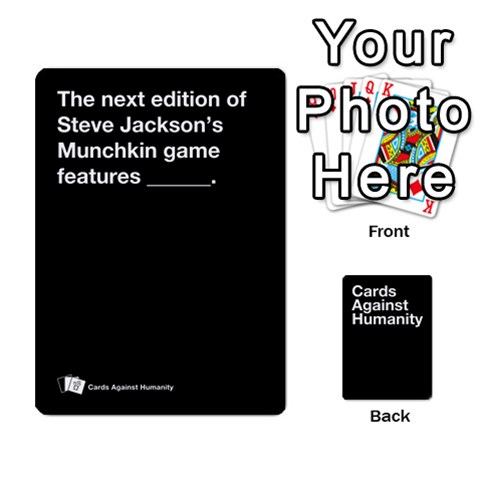 Spasmicpuppy Cards Against Humanity Black Deck By Spasmicpuppy Front - Diamond9