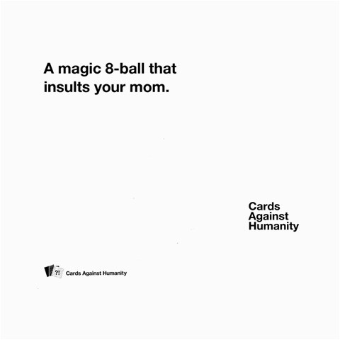 Cah White Cards 7 Rev1 By Billyk Front - Club9