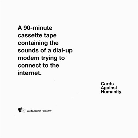 Cah White Cards 7 Rev1 By Billyk Front - Joker1