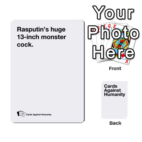 Spasmicpuppy White Cards Against Humanity Deck 2 By Spasmicpuppy Front - Heart2
