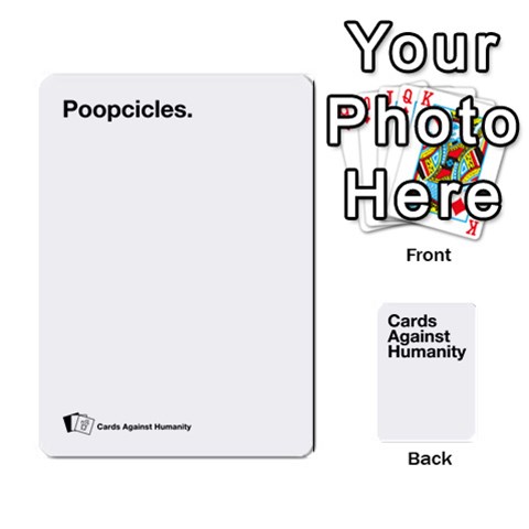 Spasmicpuppy White Cards Against Humanity Deck 2 By Spasmicpuppy Front - Heart5
