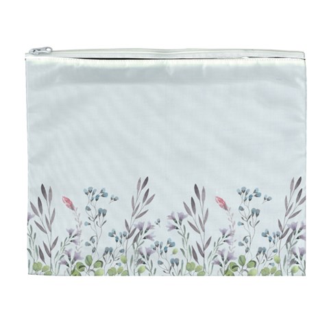 Watercolor Cosmetic Bag (xl) By Joy Front