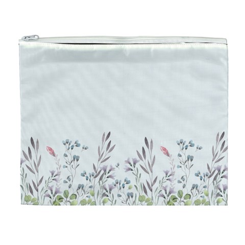 Watercolor Cosmetic Bag (xl) By Joy Front