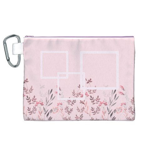 Floral Cosmetic Bag (xl) By Joy Front