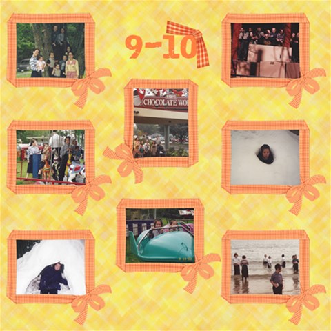 Avrohom Hersh Baby Album By Yehudis 12 x12  Scrapbook Page - 11