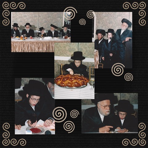 Avrohom Hersh Baby Album By Yehudis 12 x12  Scrapbook Page - 18