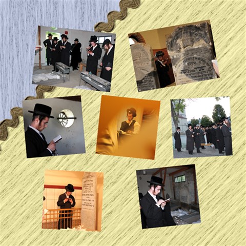 Avrohom Hersh Baby Album By Yehudis 12 x12  Scrapbook Page - 21
