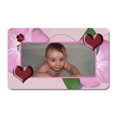 Ladybug-Hearts Magnet Retangular - Magnet (Rectangular)