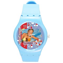 summer - Round Plastic Sport Watch (M) summer - Round Plastic Sport Watch (M)