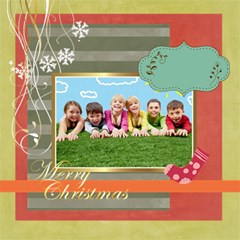 xmas - ScrapBook Page 12  x 12 