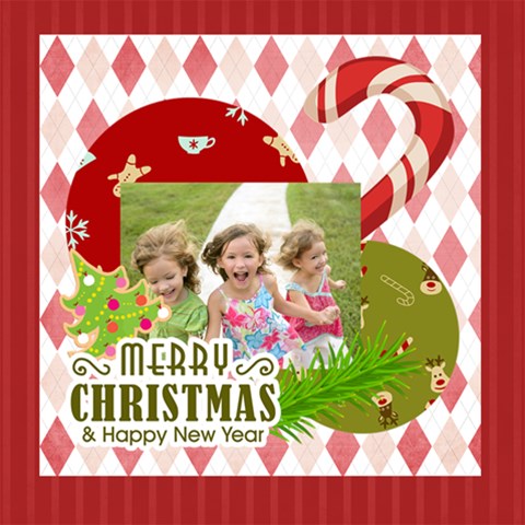 Xmas By Xmas 12 x12  Scrapbook Page - 1