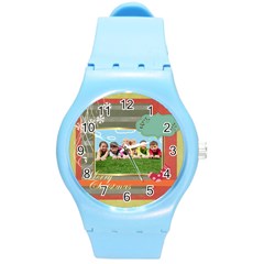 xmas - Round Plastic Sport Watch (M)