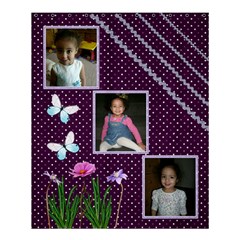 Purple Dot  Curtain