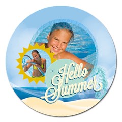 summer - Magnet 5  (Round)