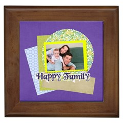 family - Framed Tile