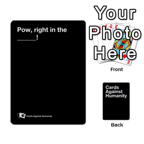 Reptiles Cah Black Deck  By Billyk Front - Heart2