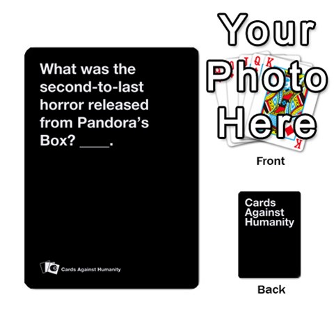 Reptiles Cah Black Deck  By Billyk Front - Heart10