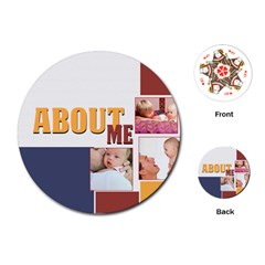 baby - Playing Cards Single Design (Round)