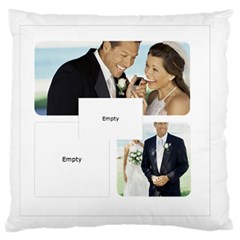 wedding - Standard Premium Plush Fleece Cushion Case (One Side)