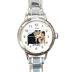 wedding - Round Italian Charm Watch