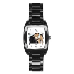 wedding - Stainless Steel Barrel Watch