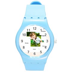 xmas - Round Plastic Sport Watch (M)