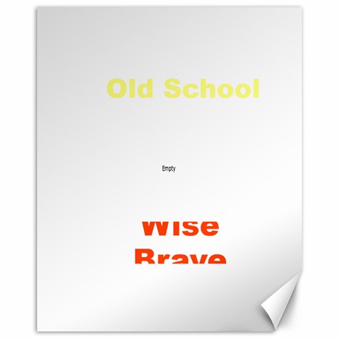 Old School By Lori Lovelady 15.75 x19.29  Canvas - 1