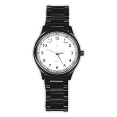 xmas - Stainless Steel Round Watch