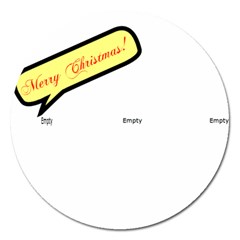 Christmas Magnet - Magnet 5  (Round)