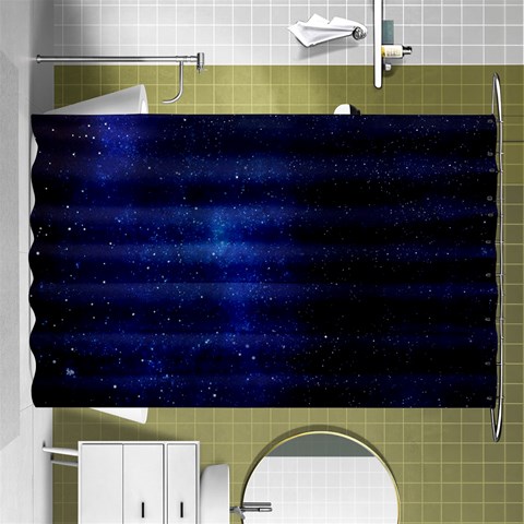Spacemat By T Van Der Burgt Curtain(48  X 72 ) - 42.18 x64.8  Curtain(48  X 72 )