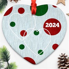 Heart Ornament 2024 - Ornament (Heart)