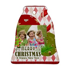 xmas - Bell Ornament (Two Sides)