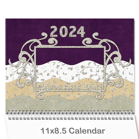 2024 Calender Elegance By Shelly Cover