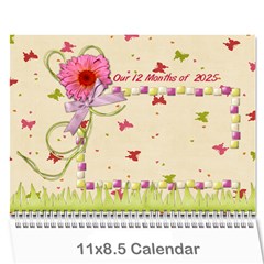 Our 12 months of 2024 - Wall Calendar 11  x 8.5  (12-Months)