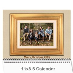 2015b - Wall Calendar 11  x 8.5  (12-Months)