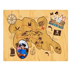 Pirate s - Two Sides Premium Plush Fleece Blanket (Large)