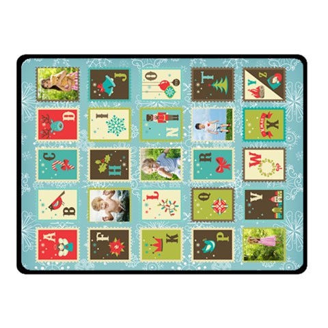 Xmas By Blanket 45 x34  Blanket Front